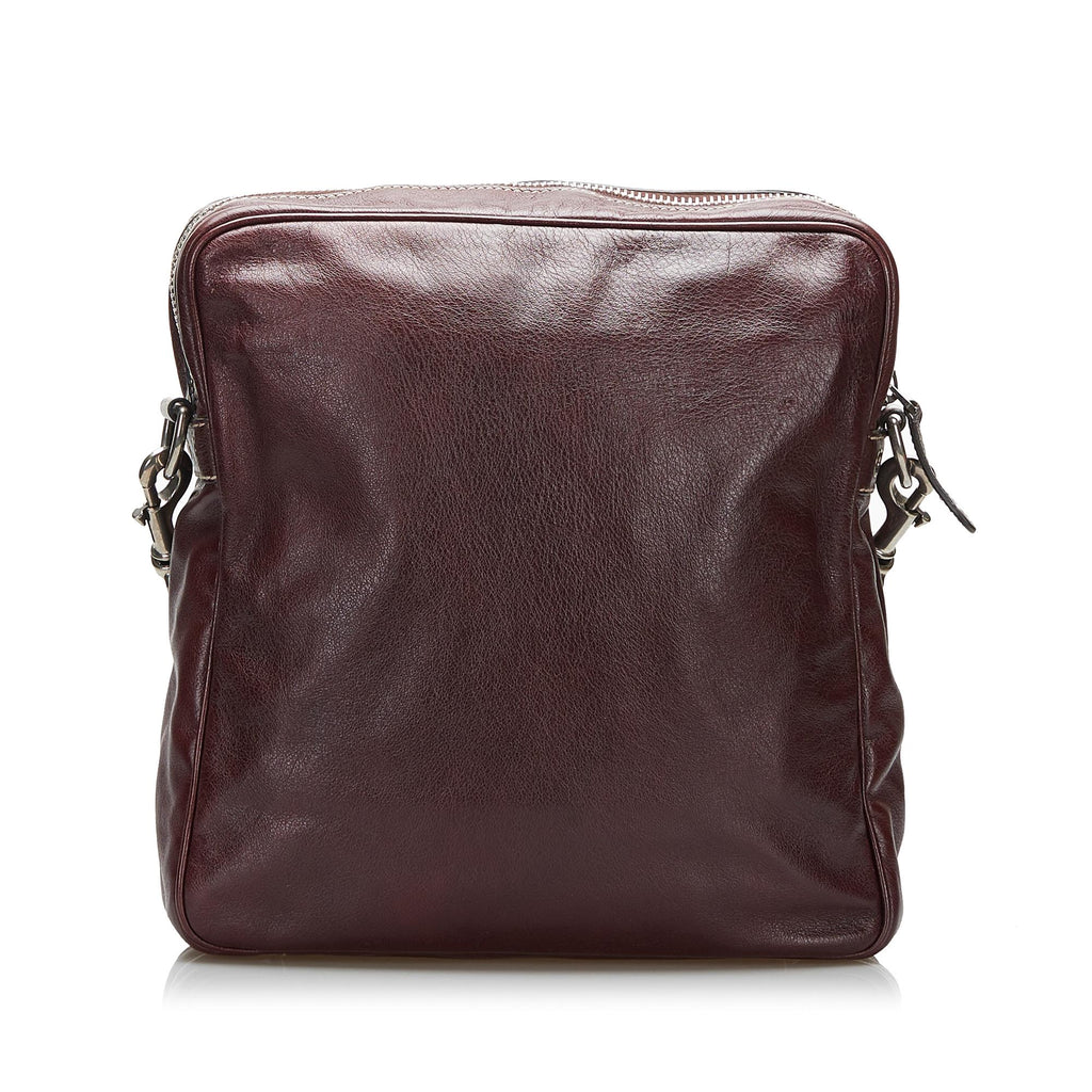 Gucci Leather Crossbody (SHG-PEdnMS)