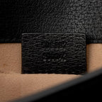 Gucci Leather Crystal Butterfly Linea Totem Small Crossbody (SHF-EzIHWx)