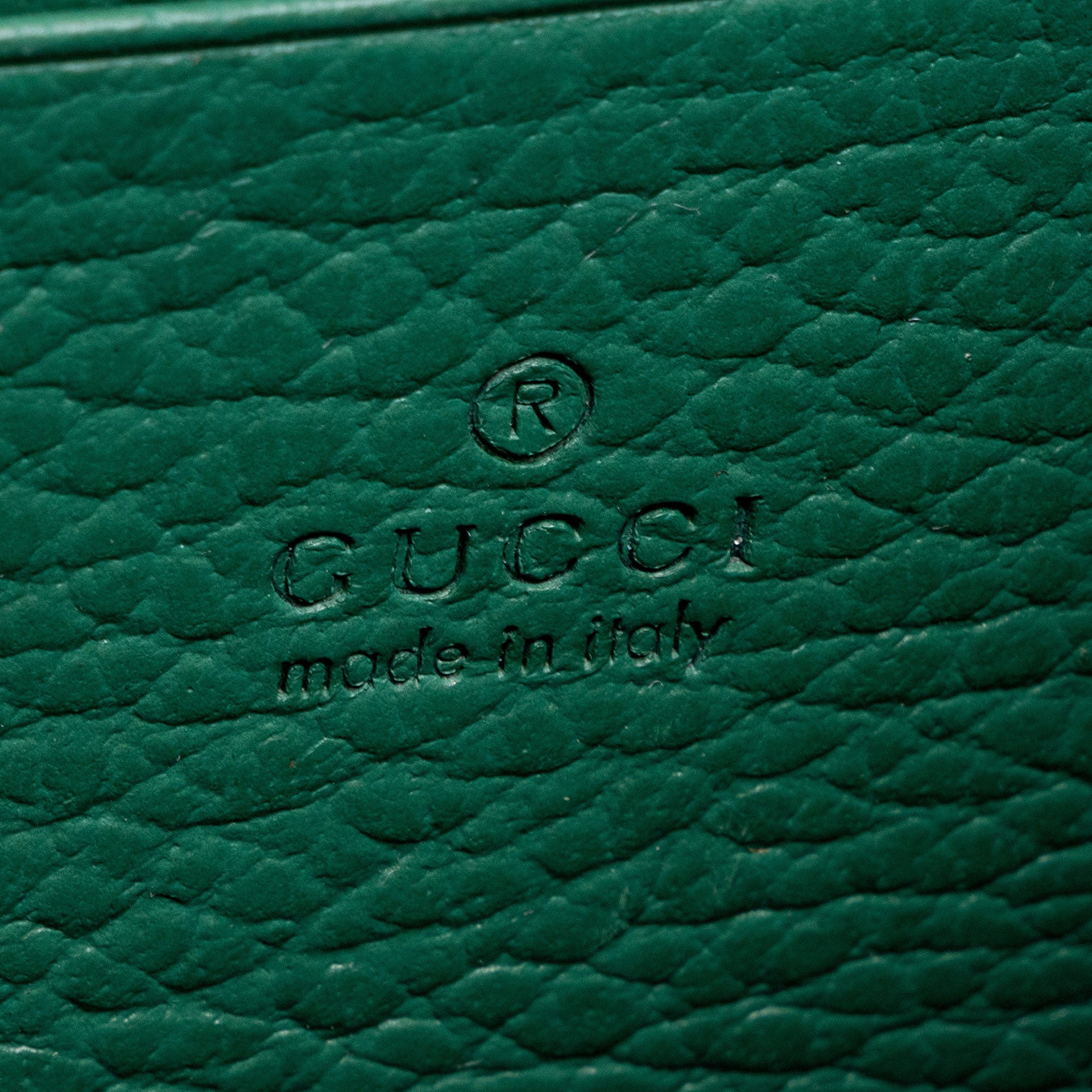 Gucci Leather Crystal Dionysus Chain Wallet (SHF-lfofdz)