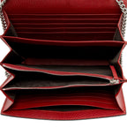 Gucci Leather Crystal Dionysus Chain Wallet (SHF-npRmI3)
