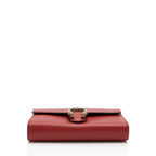 Gucci Leather Crystal Dionysus Chain Wallet