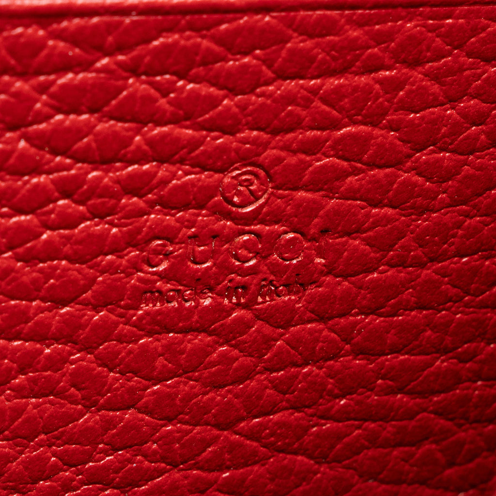 Gucci Leather Crystal Dionysus Chain Wallet