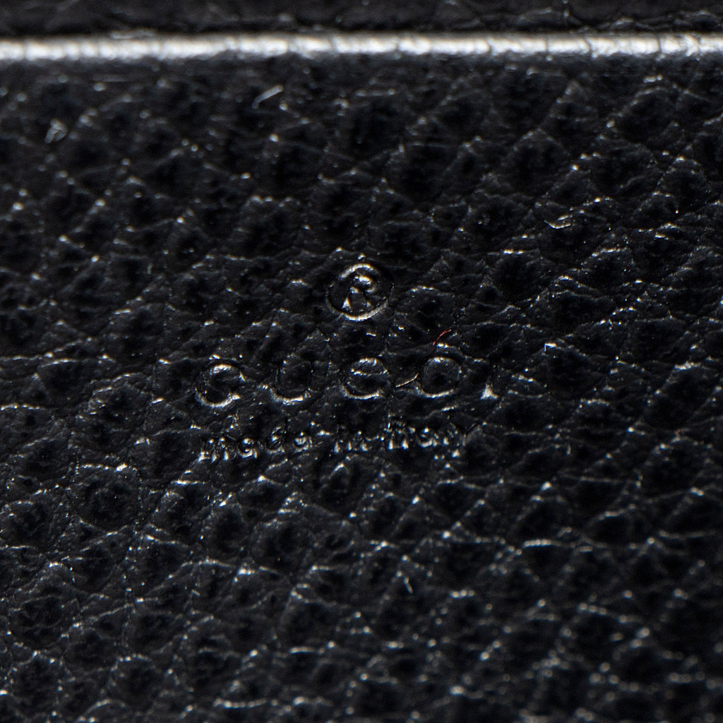 Gucci Leather Crystal Dionysus Chain Wallet