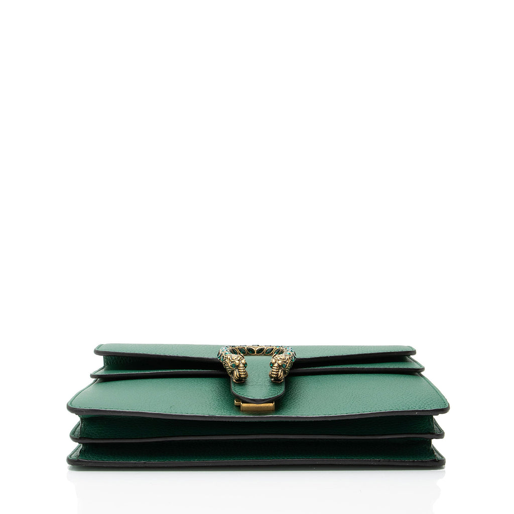 Gucci Leather Crystal Dionysus Medium Shoulder Bag