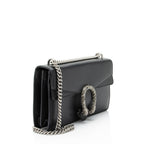 Gucci Leather Crystal Dionysus Medium Shoulder Bag