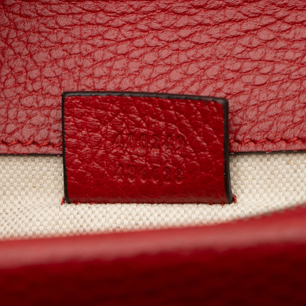 Gucci Leather Crystal Dionysus Medium Shoulder Bag