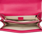 Gucci Leather Crystal Dionysus Medium Shoulder Bag