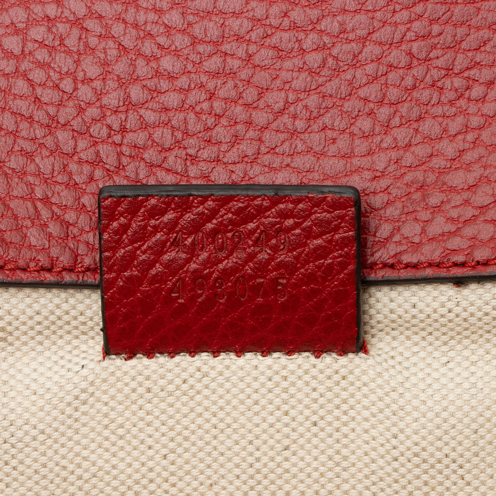 Gucci Leather Crystal Dionysus Medium Shoulder Bag