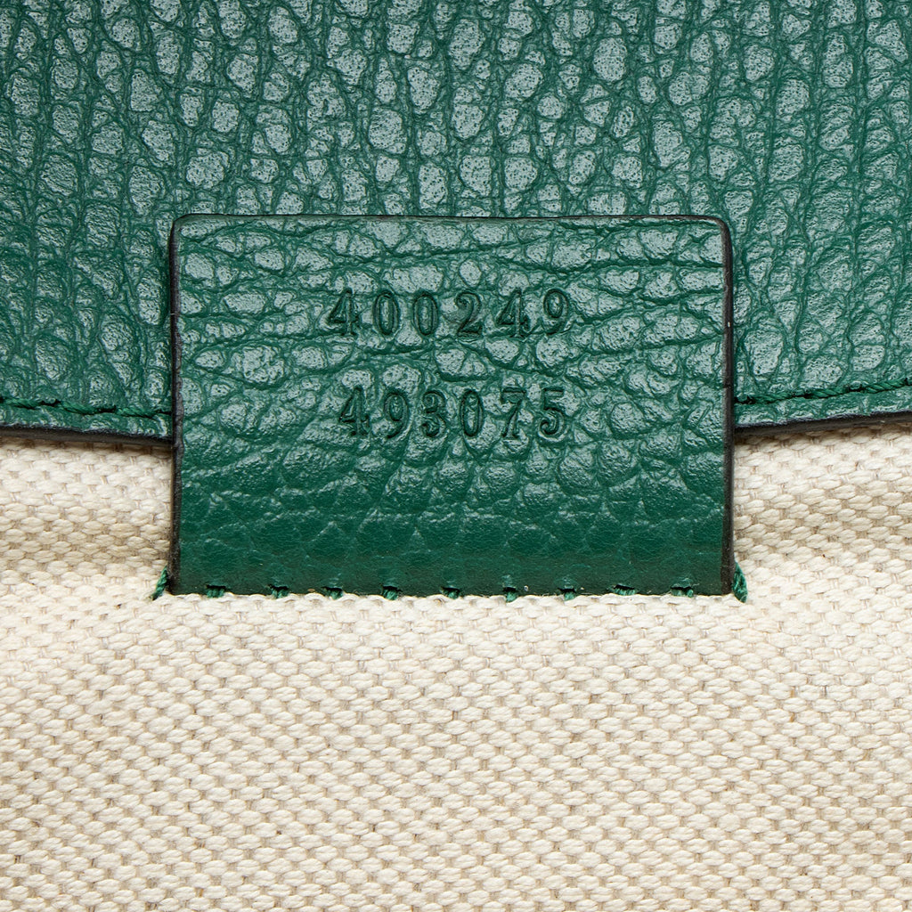 Gucci Leather Crystal Dionysus Medium Shoulder Bag