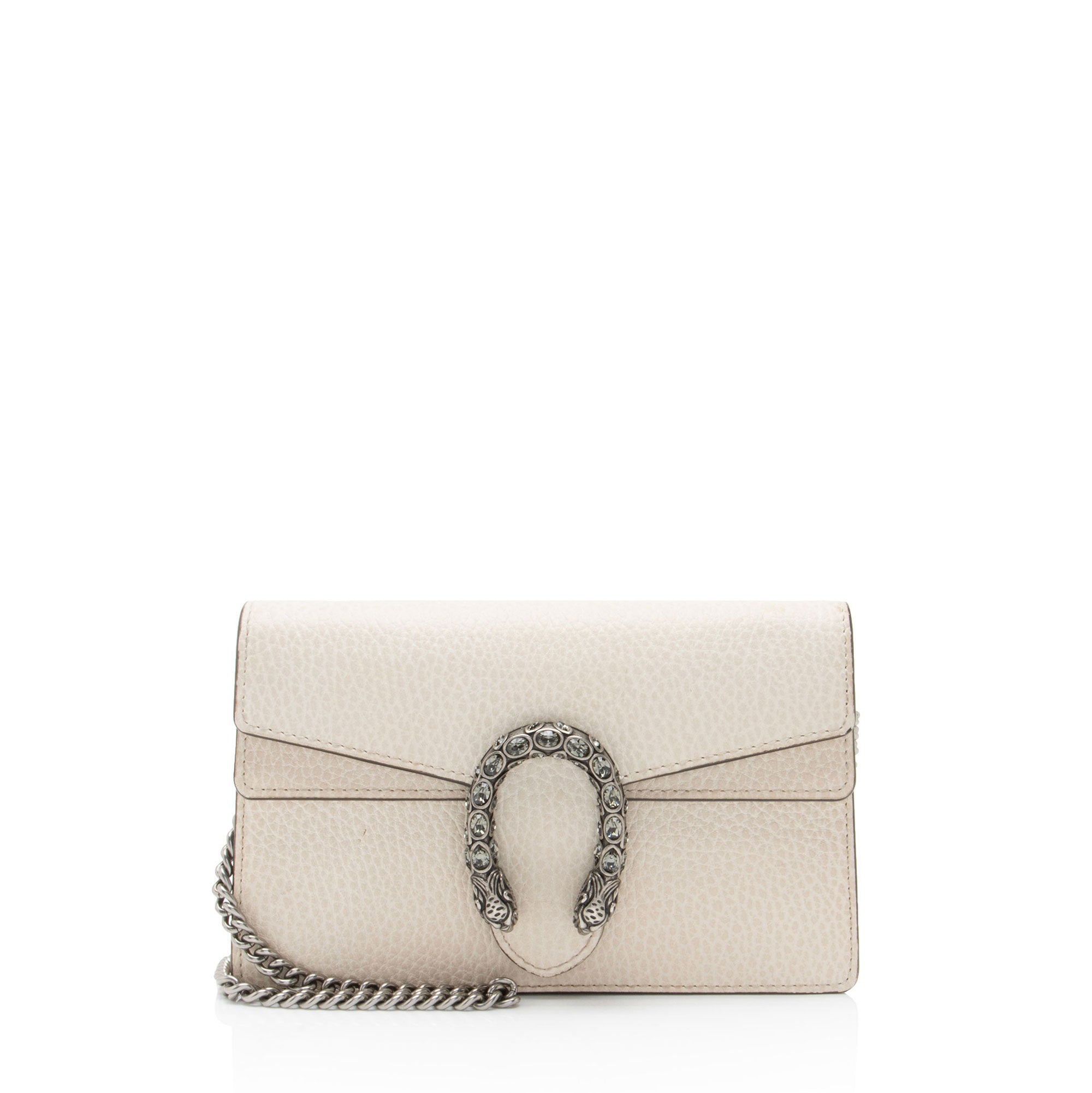Gucci Leather Crystal Dionysus Mini Shoulder Bag