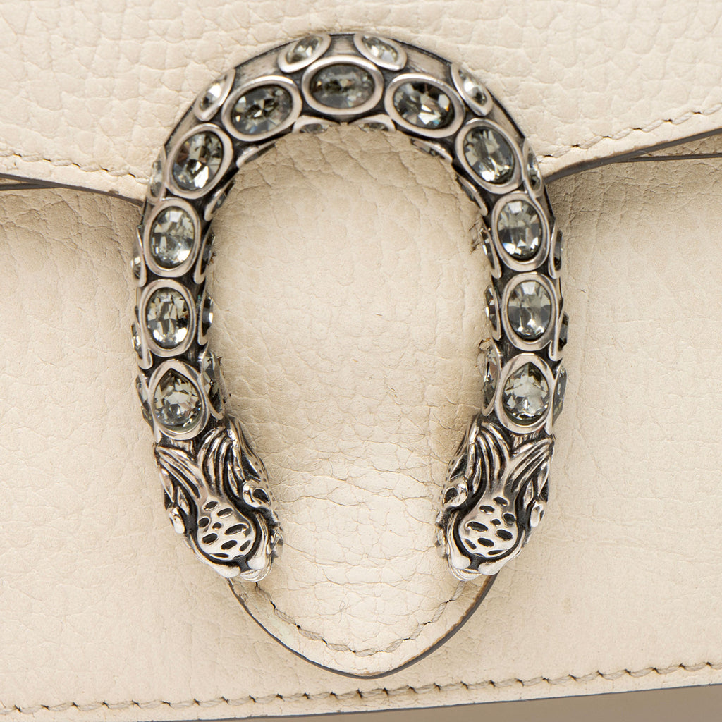 Gucci Leather Crystal Dionysus Mini Shoulder Bag