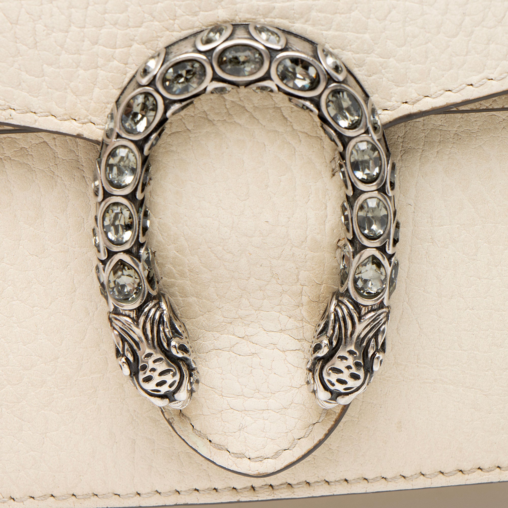 Gucci Leather Crystal Dionysus Mini Shoulder Bag