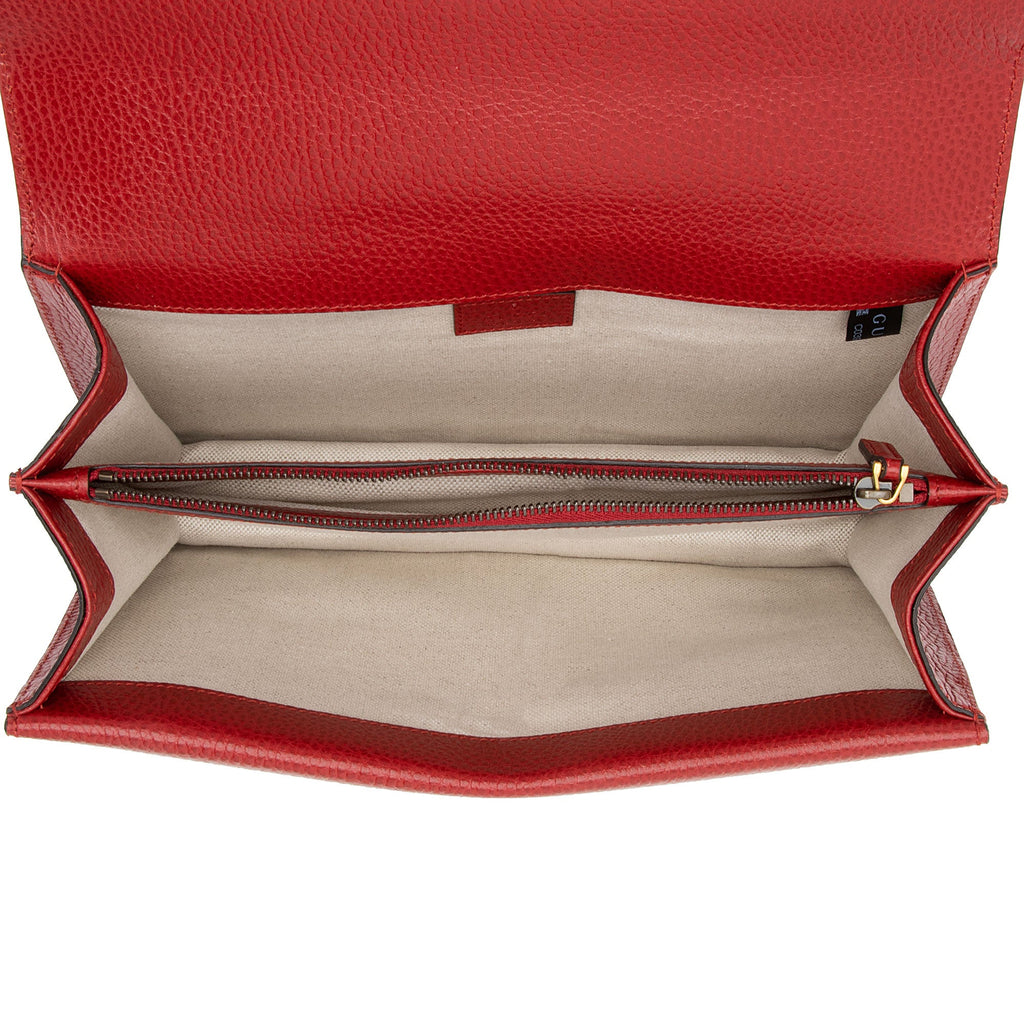 Gucci Leather Crystal Dionysus Small Shoulder Bag (SHF-wjYQEV)
