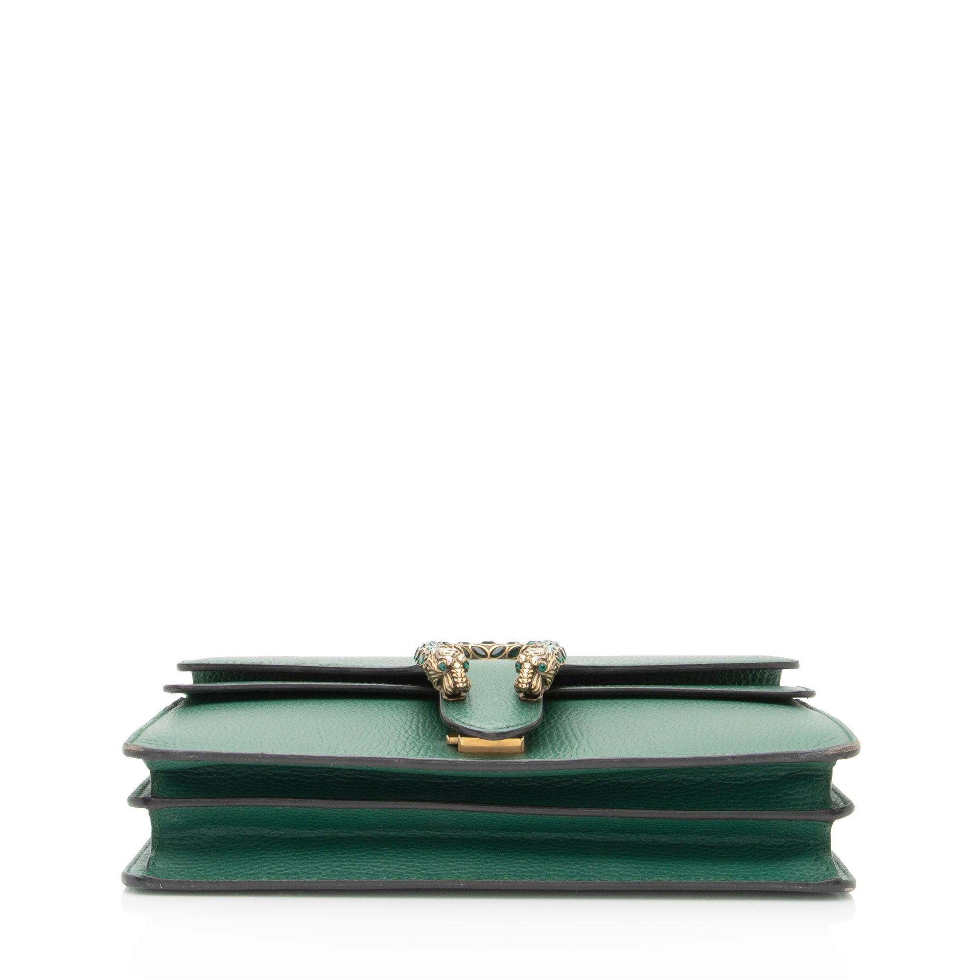 Gucci Leather Crystal Dionysus Small Shoulder Bag (SHF-JAZQrx)