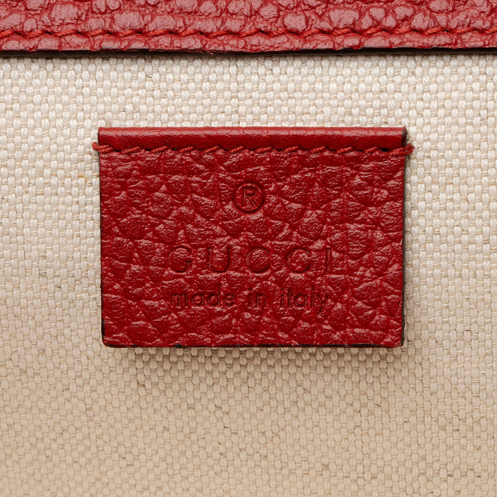 Gucci Leather Crystal Dionysus Small Shoulder Bag (SHF-JRvXni)