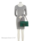 Gucci Leather Crystal Dionysus Small Shoulder Bag (SHF-0jMRJC)
