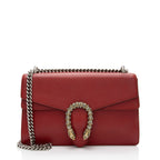Gucci Leather Crystal Dionysus Small Shoulder Bag