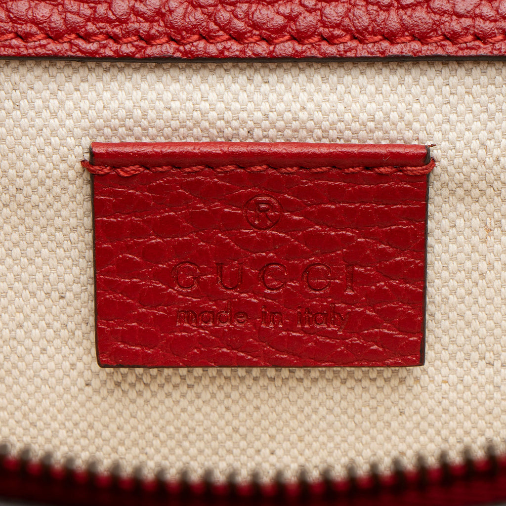 Gucci Leather Crystal Dionysus Medium Shoulder Bag