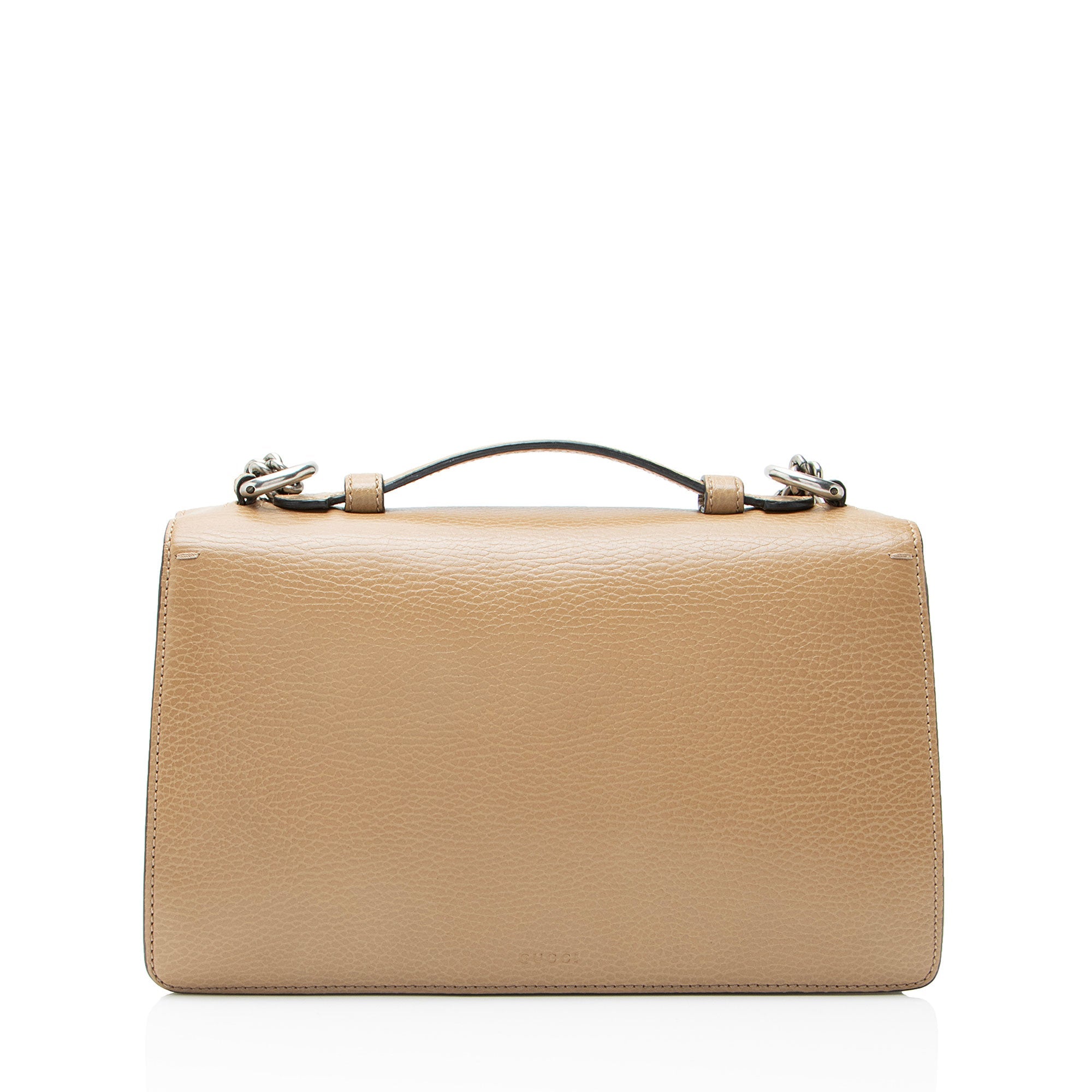 Gucci Leather Crystal Dionysus Small Top Handle