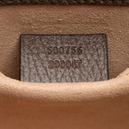 Gucci Leather Crystal Heart Linea Totem Small Crossbody