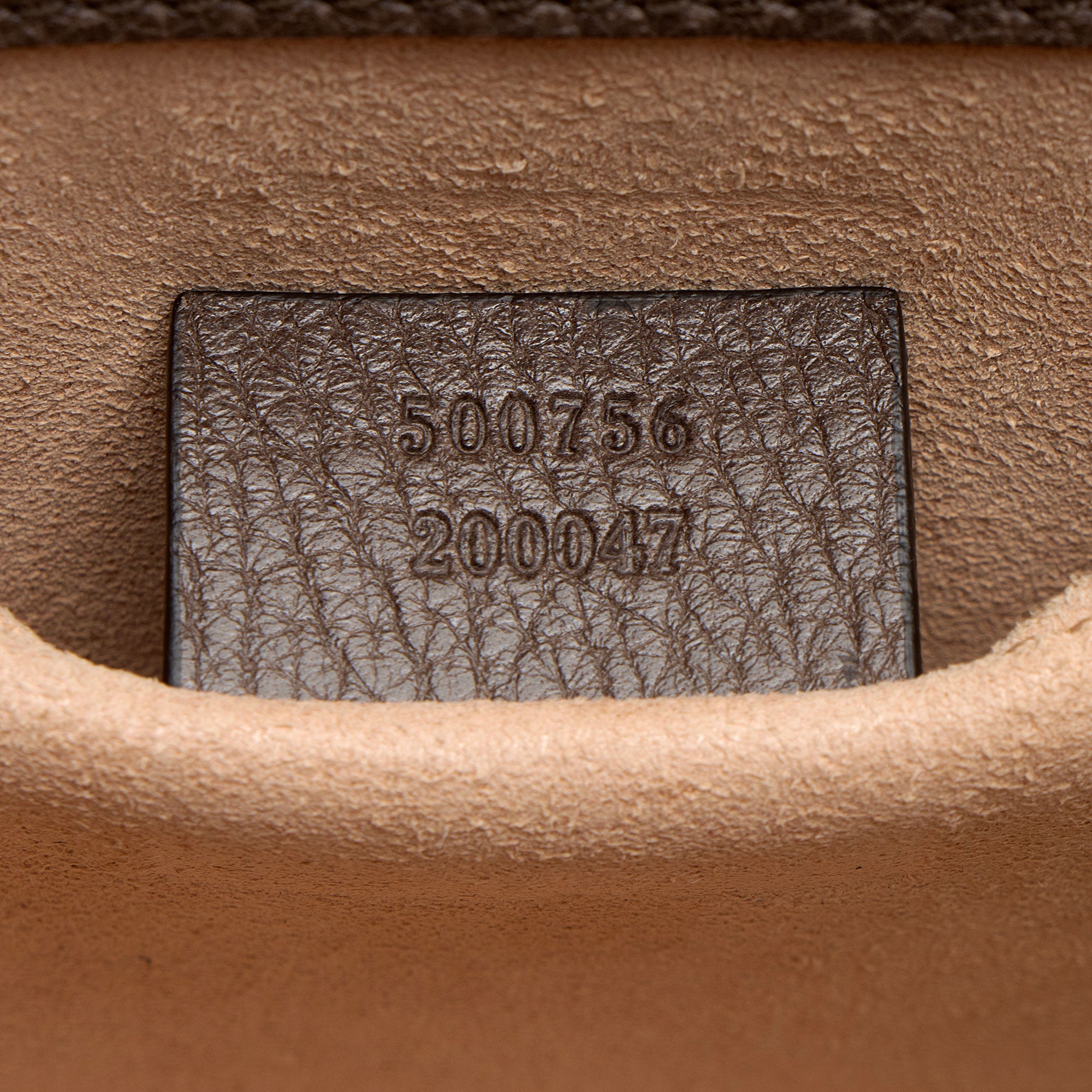 Gucci Leather Crystal Heart Linea Totem Small Crossbody