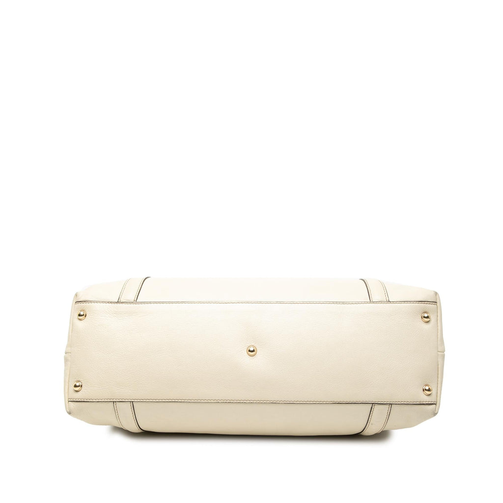 Gucci Leather Dialux Britt Tote