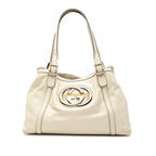 Gucci Leather Dialux Britt Tote