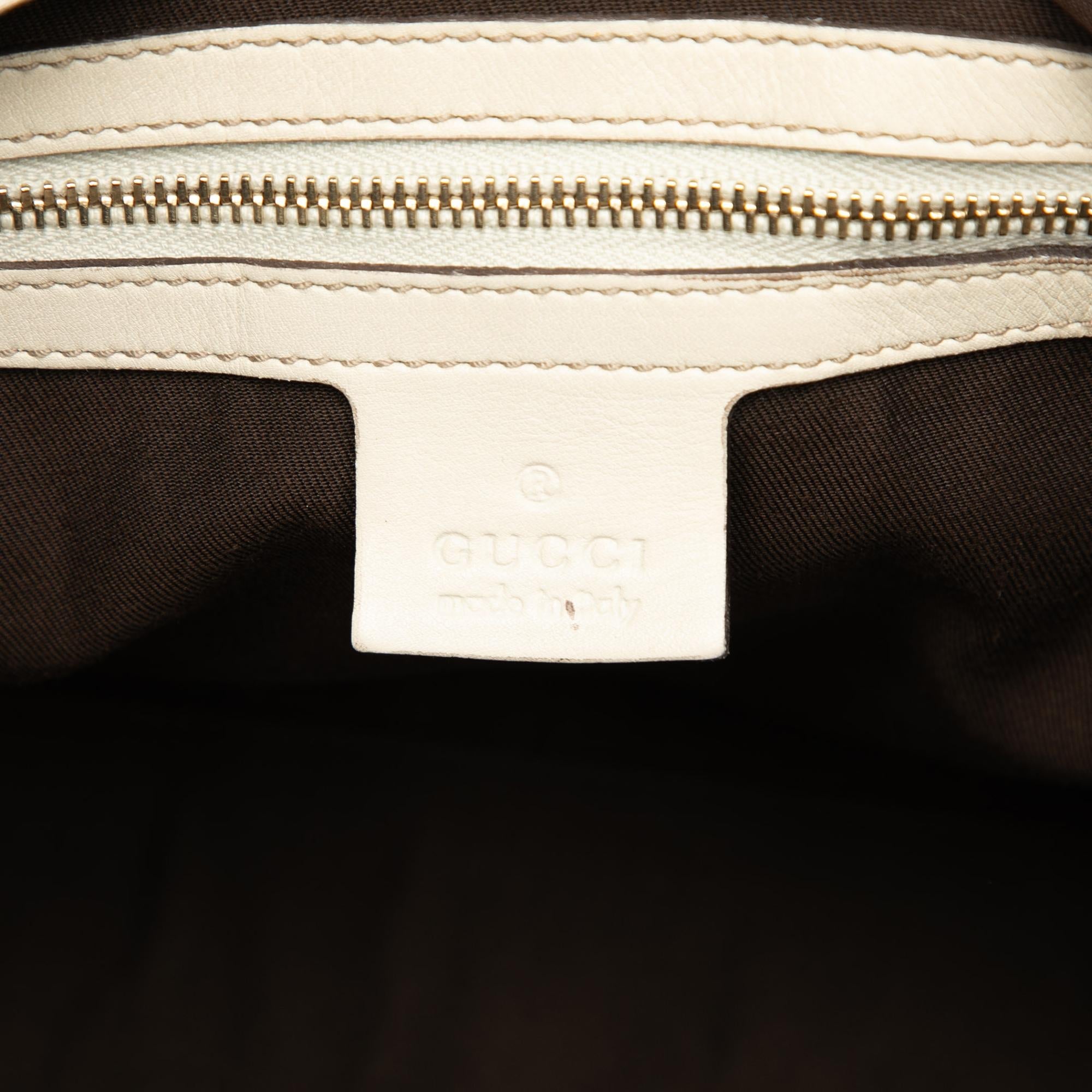 Gucci Leather Dialux Britt Tote
