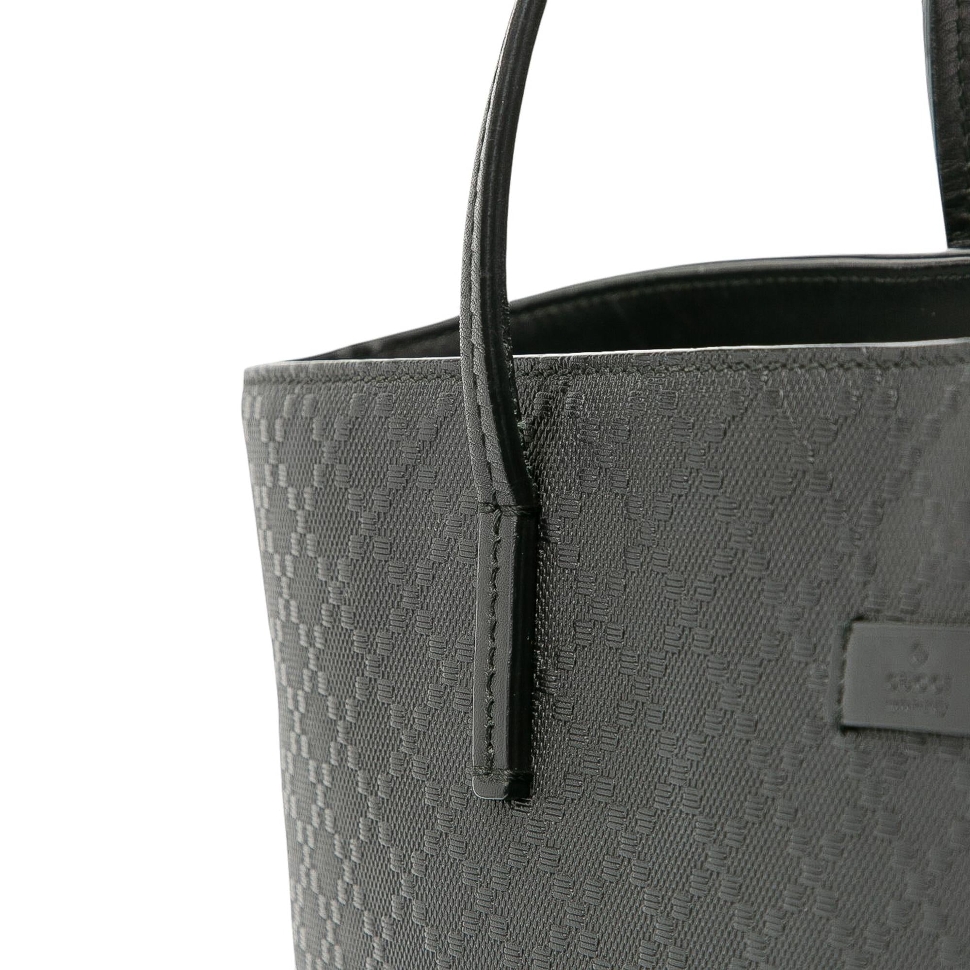 Gucci Leather Diamante Bright Hilary Lux Tote