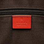 Gucci Leather Diamante Business Bag