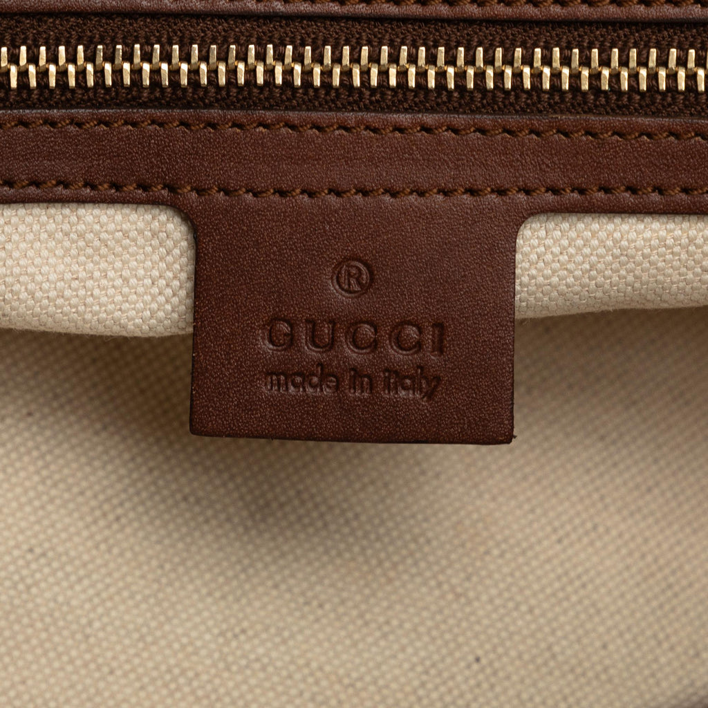 Gucci Leather Diamante Craft Tote Bag (SHG-vw7BV7)