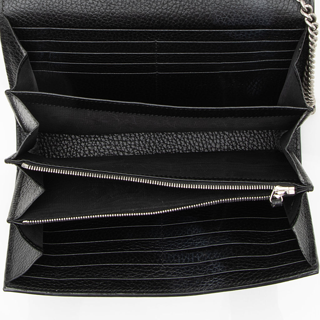 Gucci Leather Dionysus Chain Wallet (SHF-22511)