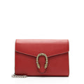 Gucci Leather Dionysus Chain Wallet (SHF-23049)