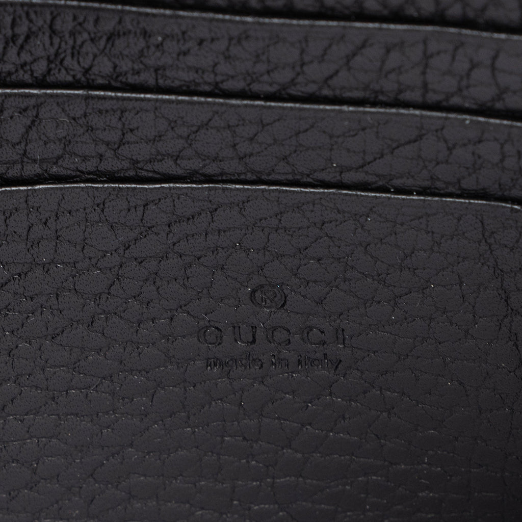 Gucci Leather Crystal Dionysus Chain Wallet (SHF-fJzaNK)