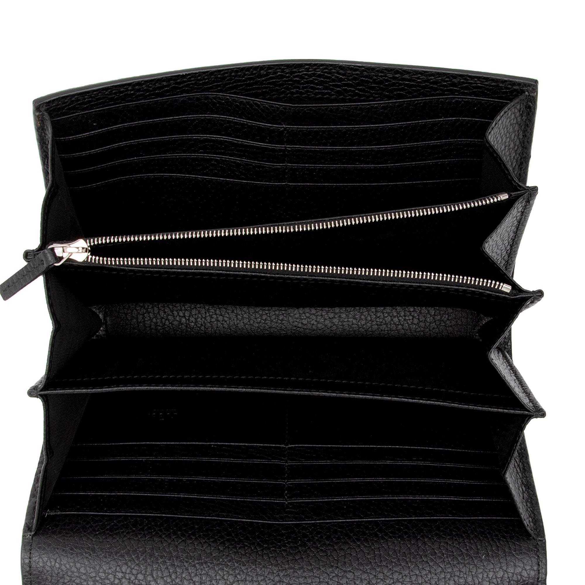 Gucci Leather Crystal Dionysus Chain Wallet (SHF-ZZjfuU)