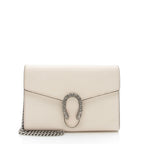 Gucci Leather Crystal Dionysus Chain Wallet (SHF-H1BZ4r)