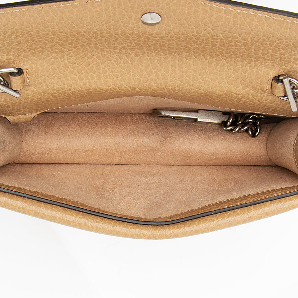 Gucci Leather Dionysus Super Mini Bag (SHF-23495)
