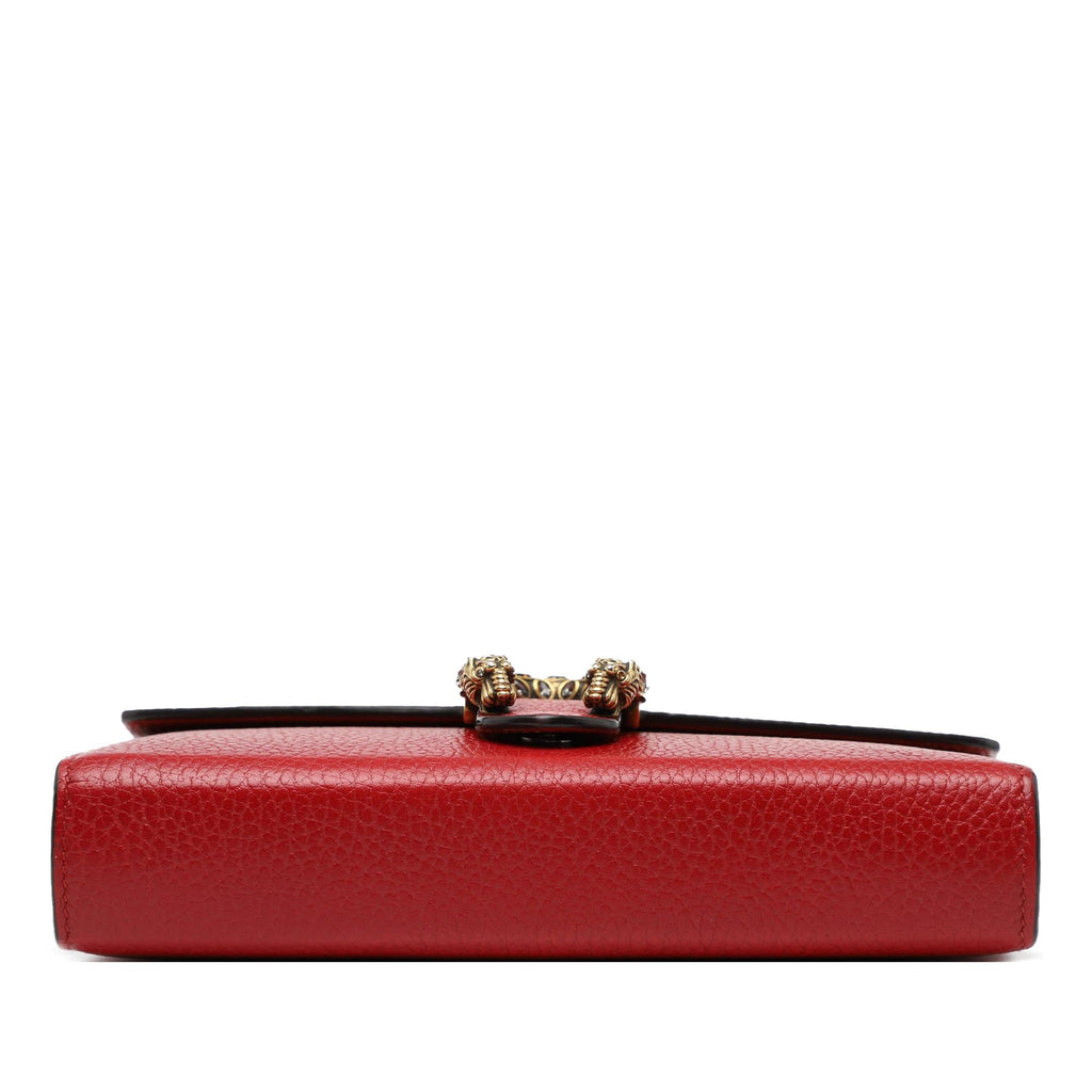 Gucci Leather Dionysus Wallet on Chain