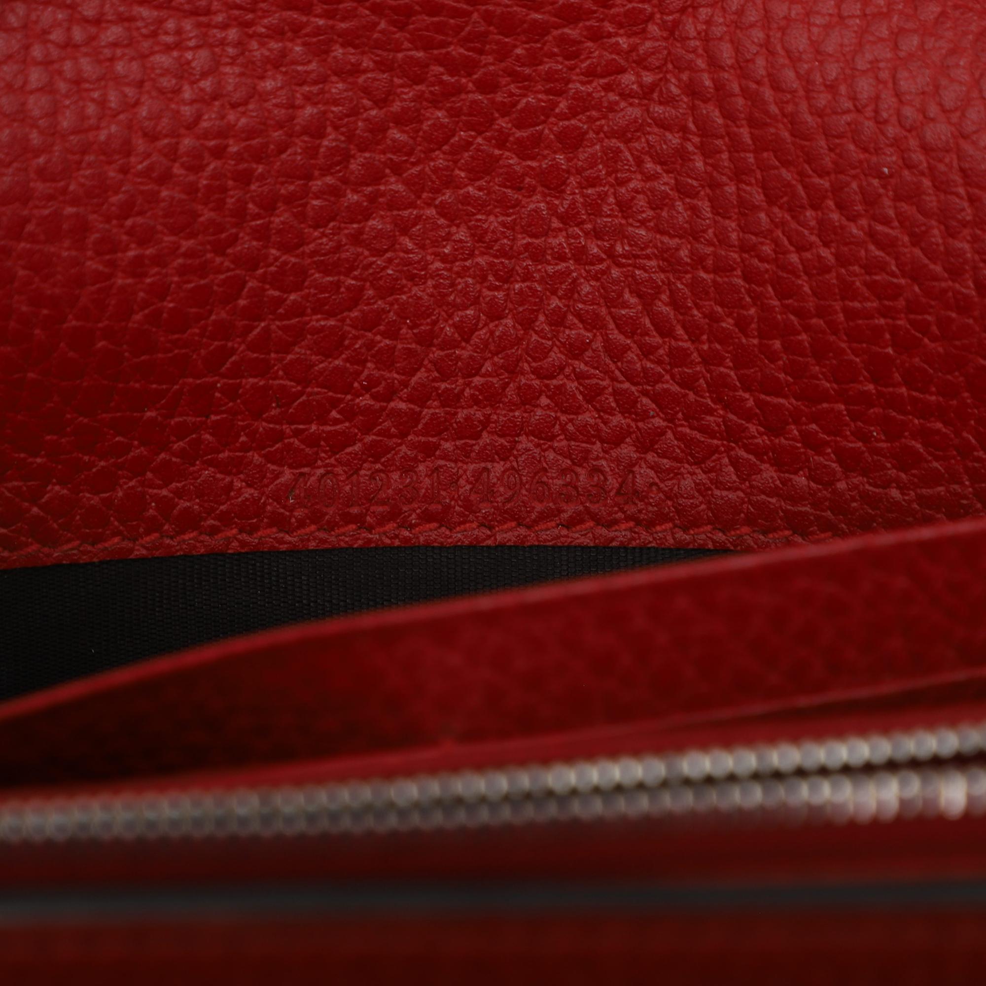 Gucci Leather Dionysus Wallet on Chain