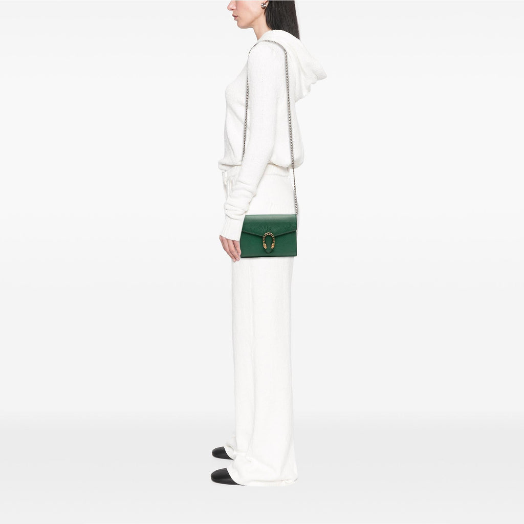 Gucci Leather Dionysus Wallet on Chain