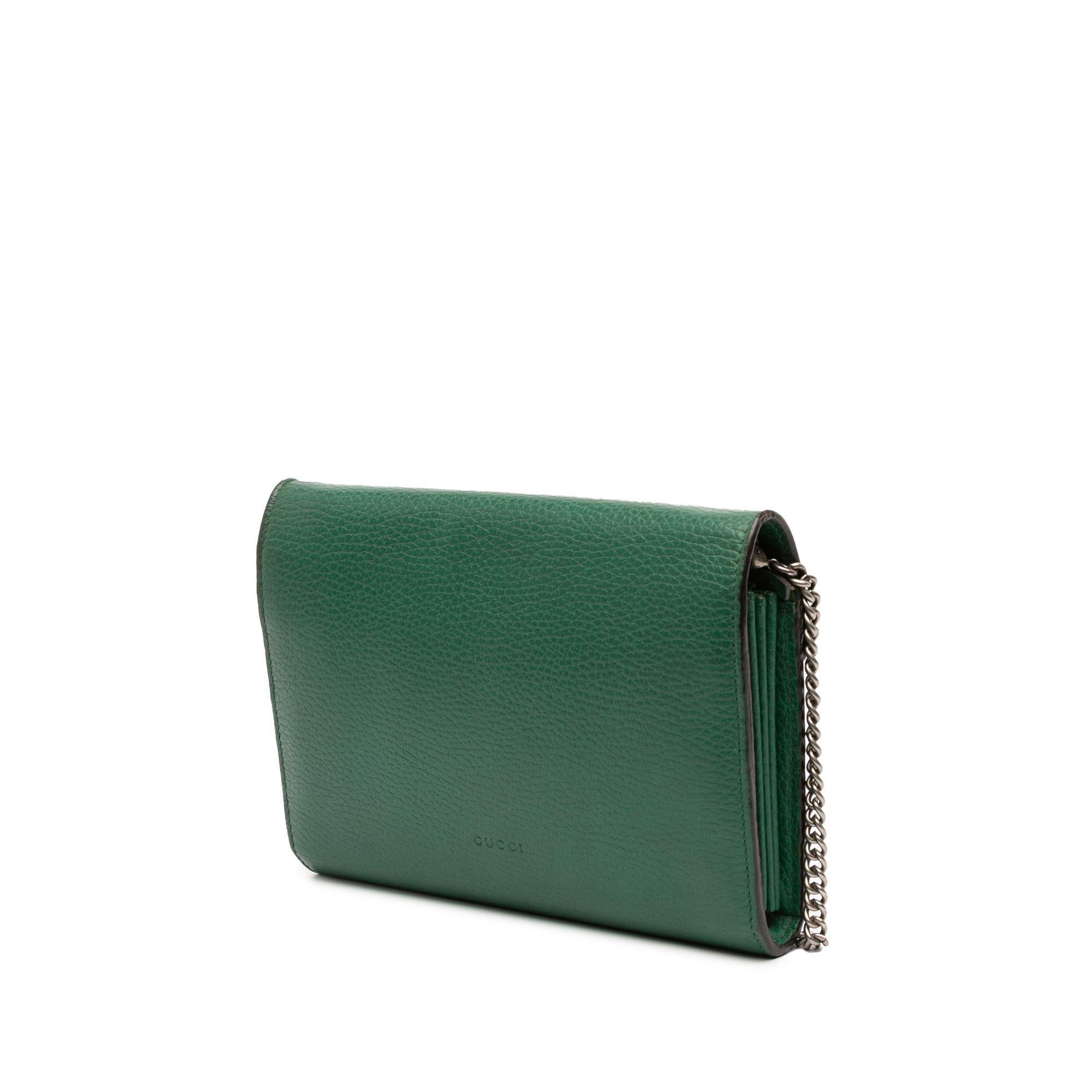 Gucci Leather Dionysus Wallet on Chain