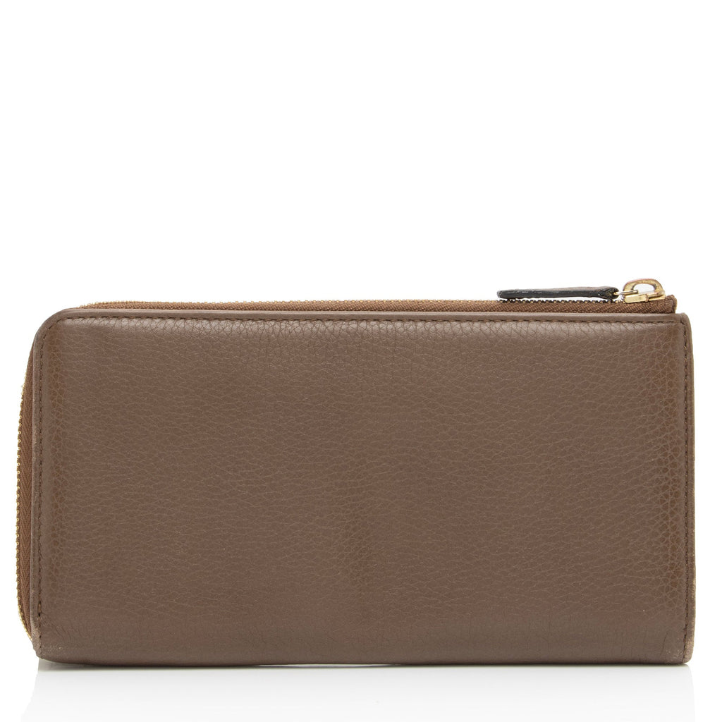 Gucci Leather Donna Zip Wallet (SHF-pidpm9)