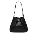 Gucci Leather Drawstring Shoulder Bag (SHG-RSAtpw)