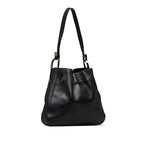 Gucci Leather Drawstring Shoulder Bag (SHG-RSAtpw)