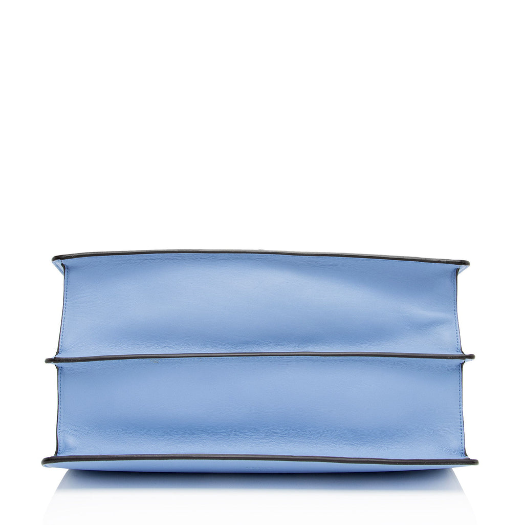 Gucci Leather Embroidered Bamboo Dionysus Large Top Handle (SHF-xyJtph)