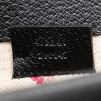 Gucci Leather Embroidered Rose Dionysus Medium Shoulder Bag (SHF-22427)