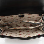 Gucci Leather Embroidered Rose Dionysus Medium Shoulder Bag (SHF-22427)