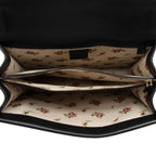 Gucci Leather Embroidered Rose Dionysus Medium Shoulder Bag (SHF-sxhk6S)