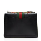 Gucci Leather Embroidered Rose Dionysus Medium Shoulder Bag (SHF-NIvfQT)