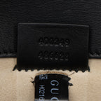 Gucci Leather Embroidered Studded Blind for Love Dionysus Small Shoulder Bag